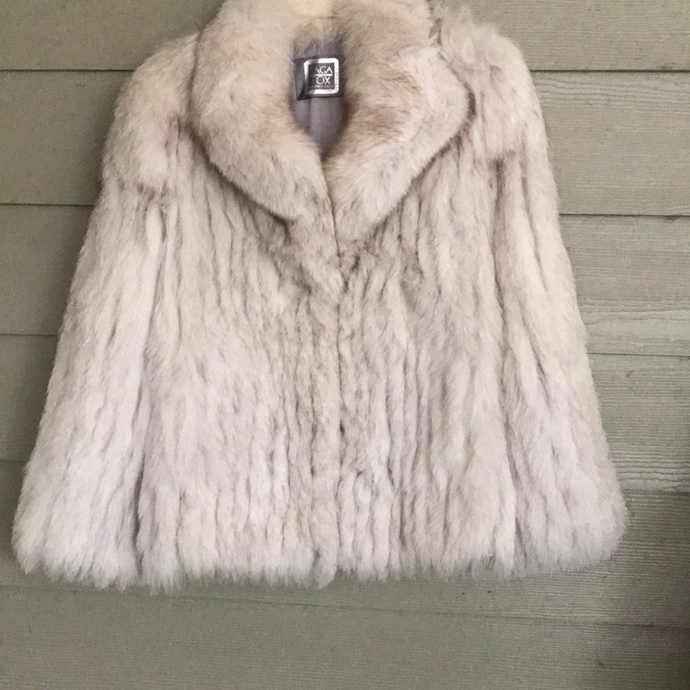 Authentic Saga Fox Coat Jacket Vintage Refurbished